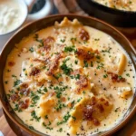 Alfredo Lasagna Soup