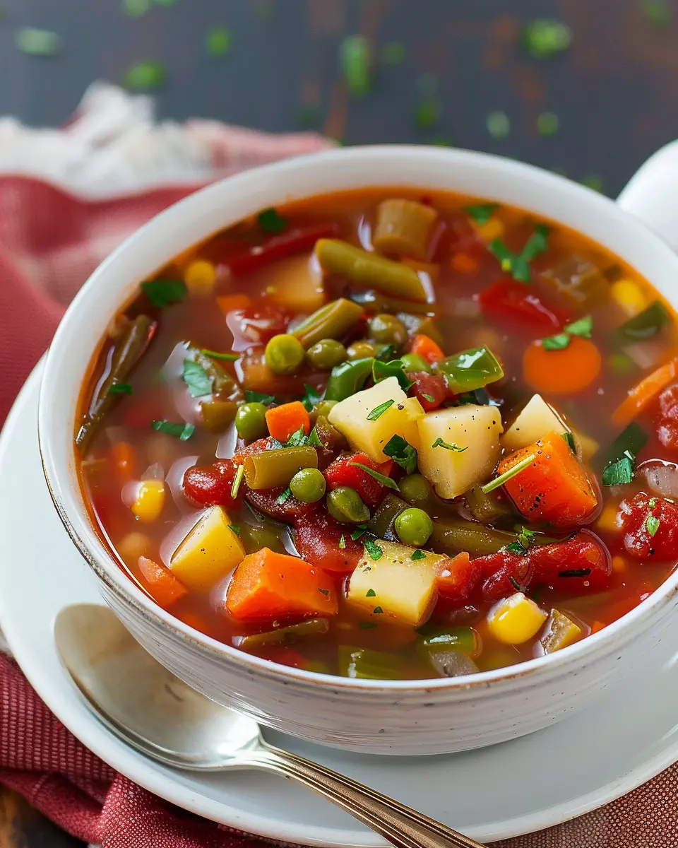 Vegetable Soup: Easy Recipe for a Wholesome Comfort Dish