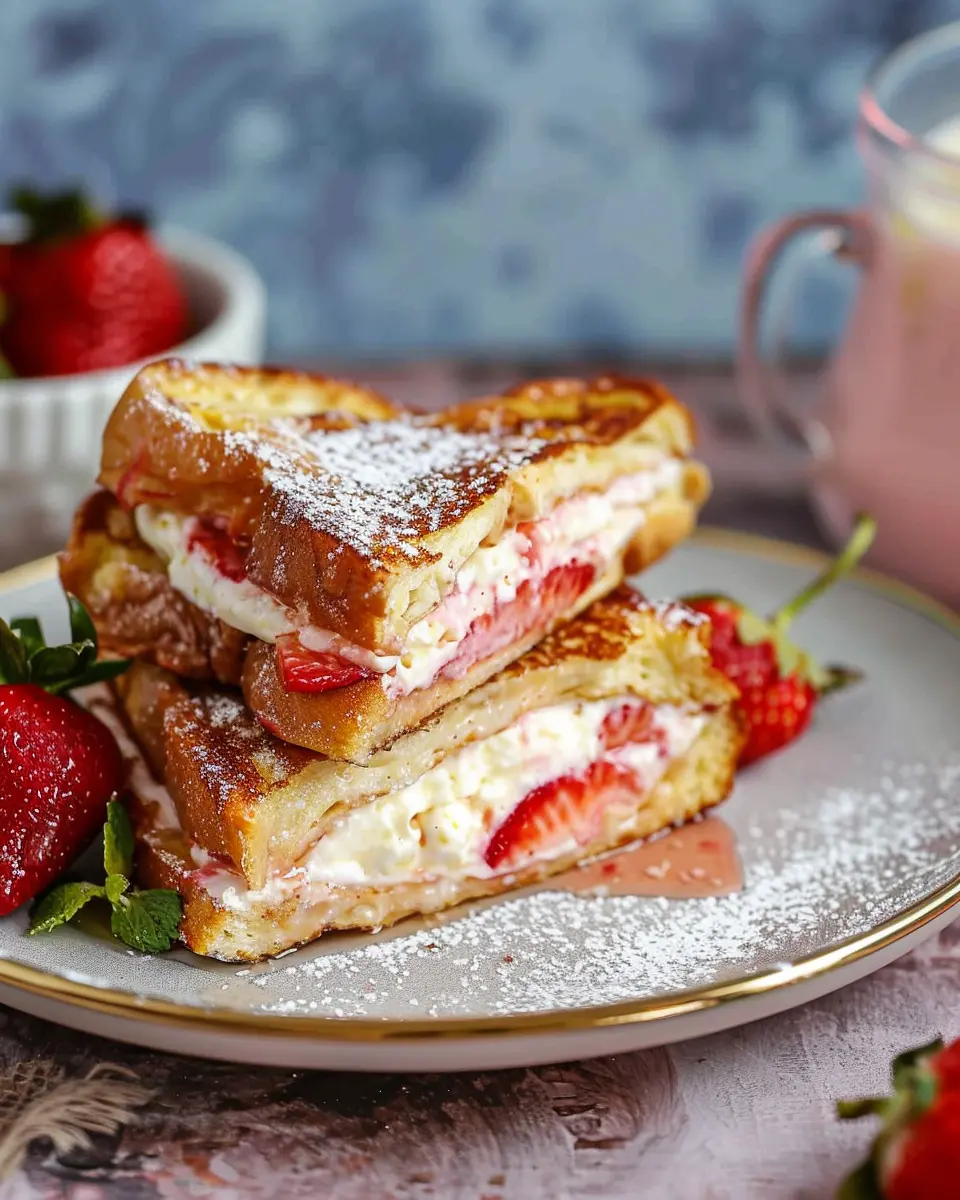 Strawberry Cream Cheese Stuffed French Toast: The Best Indulgent Breakfast