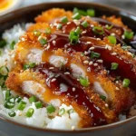 Japanese Katsu Bowls with Tonkatsu Sauce