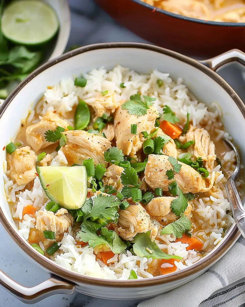 Coconut Chicken & Rice