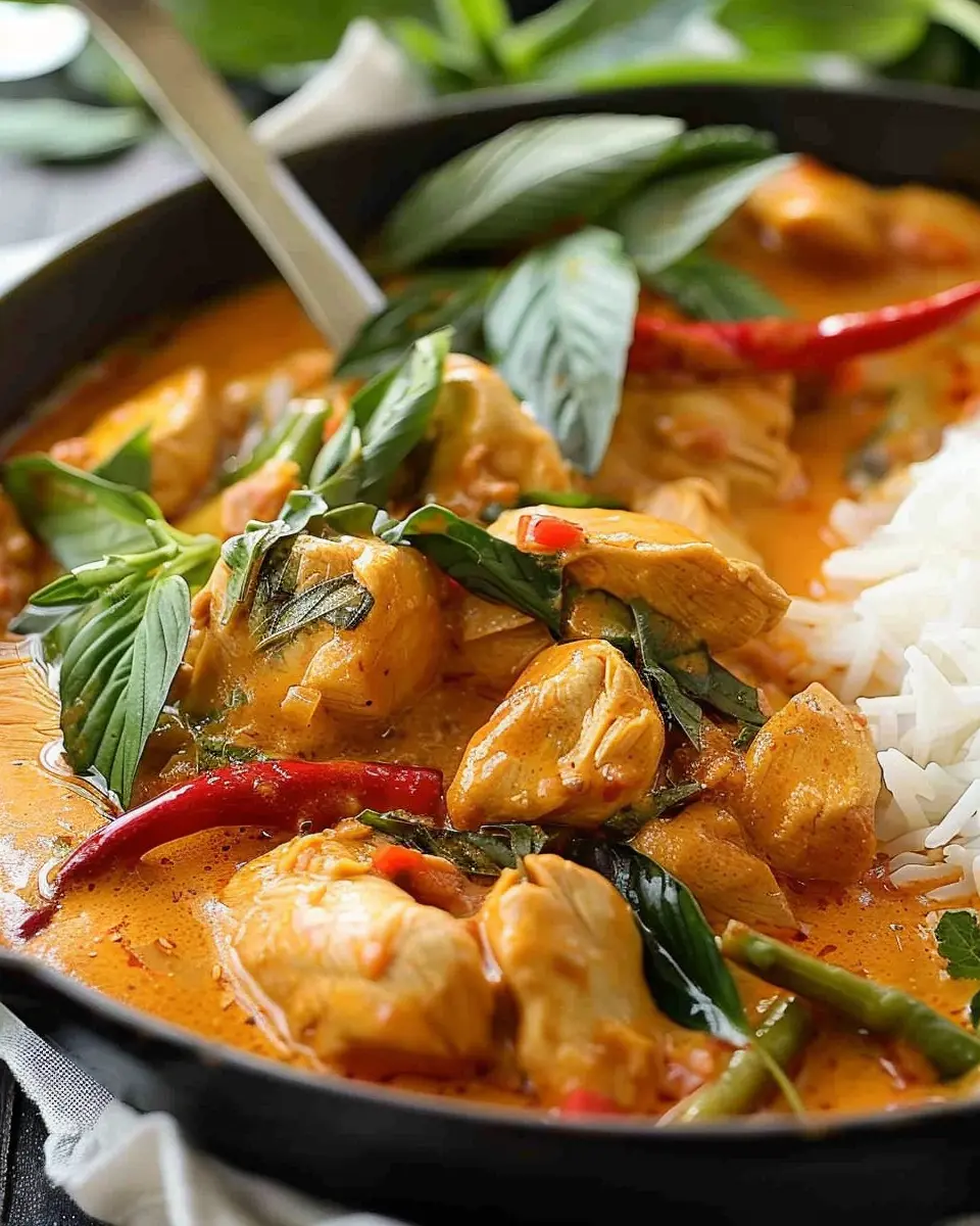 Easy Thai Red Curry Chicken: A Flavorful Journey to Comfort Food