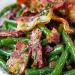 Quick & Easy Southern Bacon and Green Beans