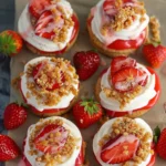 Strawberry Crunch Shortcake Cookies