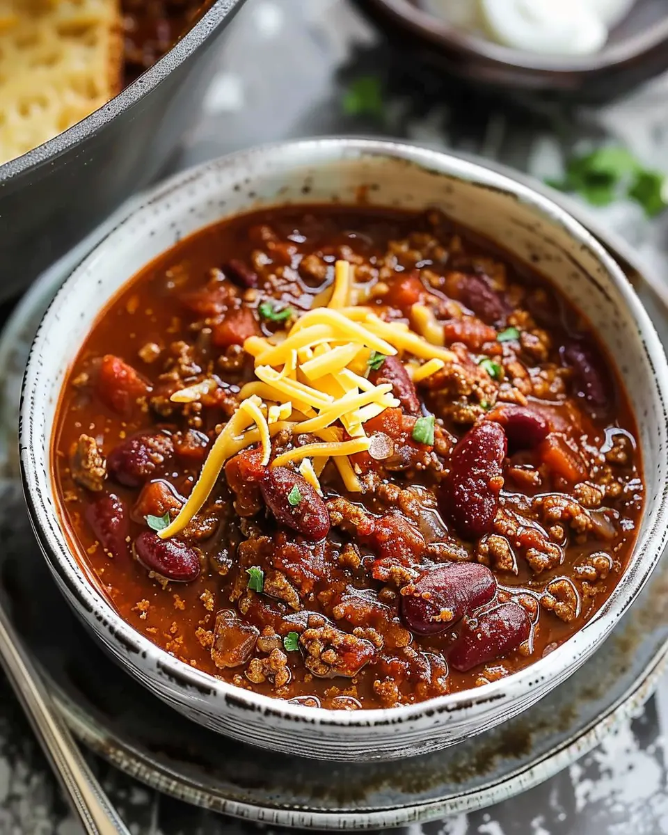 How to Make Homemade Chili: Easy and Flavorful with Turkey Bacon