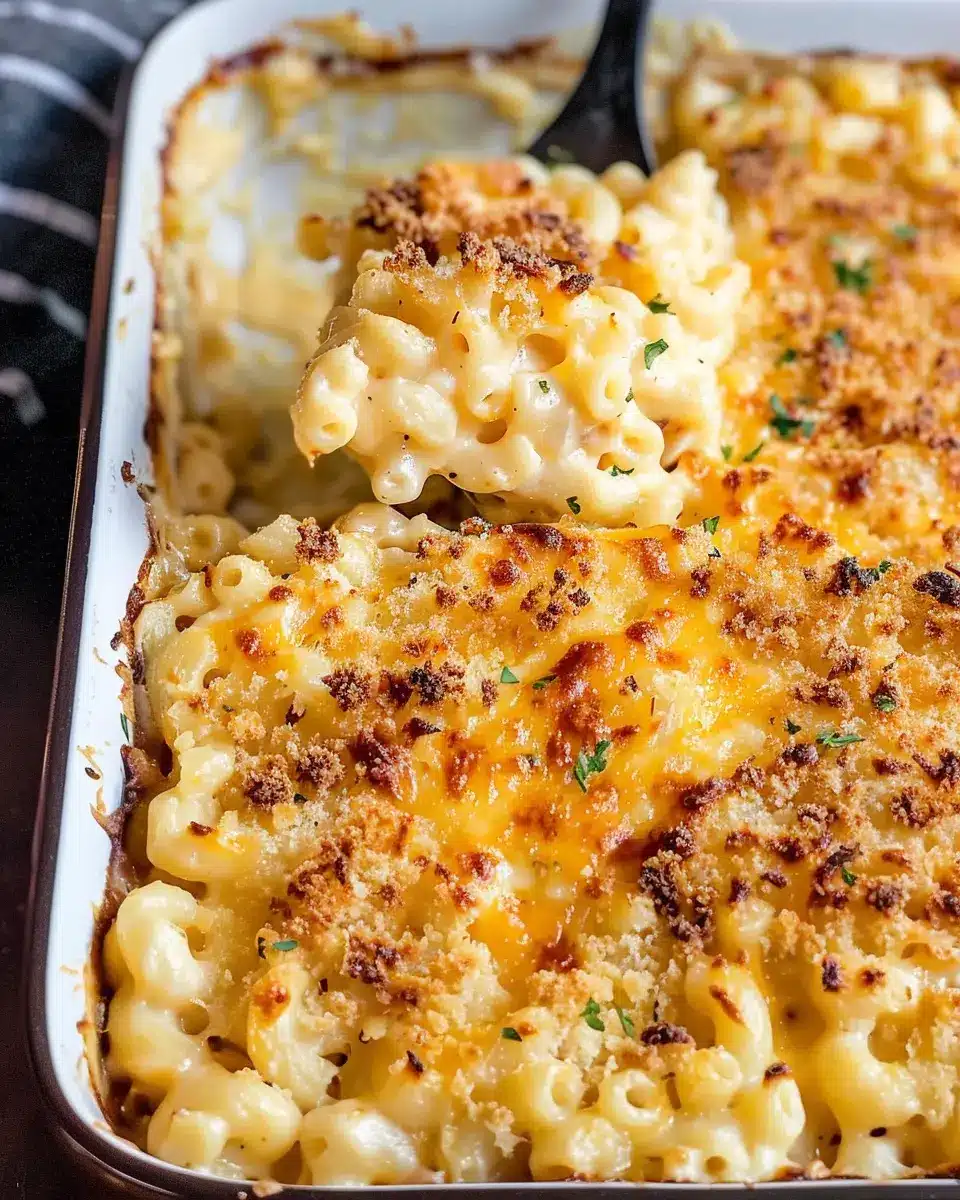 Creamy Baked Mac and Cheese Casserole