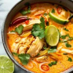 Easy Thai Chicken Curry Soup