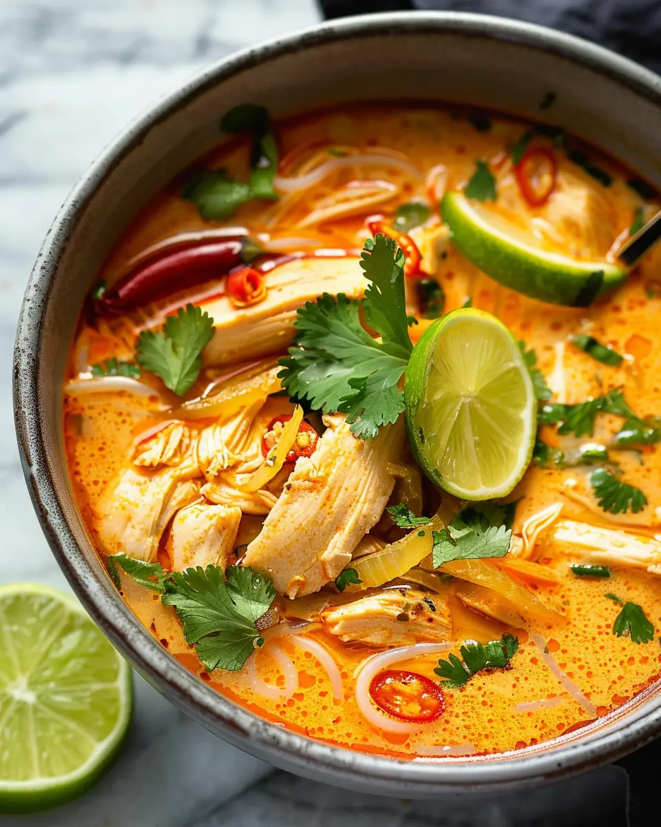 Easy Thai Chicken Curry Soup: A Flavorful Twist for Cozy Nights