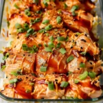 Spicy Salmon Sushi Bake Recipe