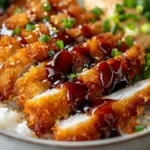 Japanese Katsu Bowls with Tonkatsu Sauce