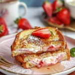Strawberry Cream Cheese Stuffed French Toast Recipe
