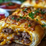 Irresistible Garlic Butter Cheeseburger Rollups