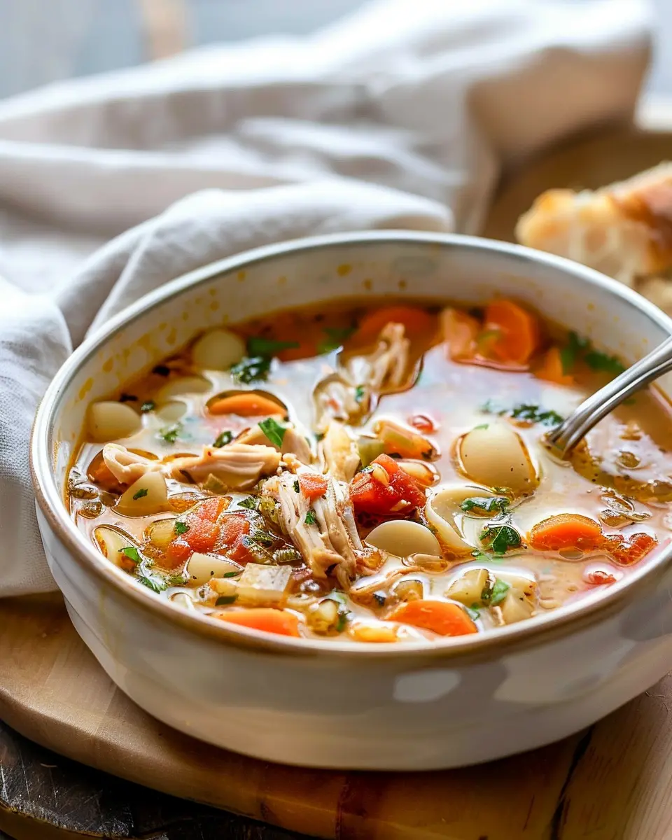 Sicilian Chicken Soup
