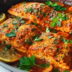 Classic Spicy Moroccan Fish