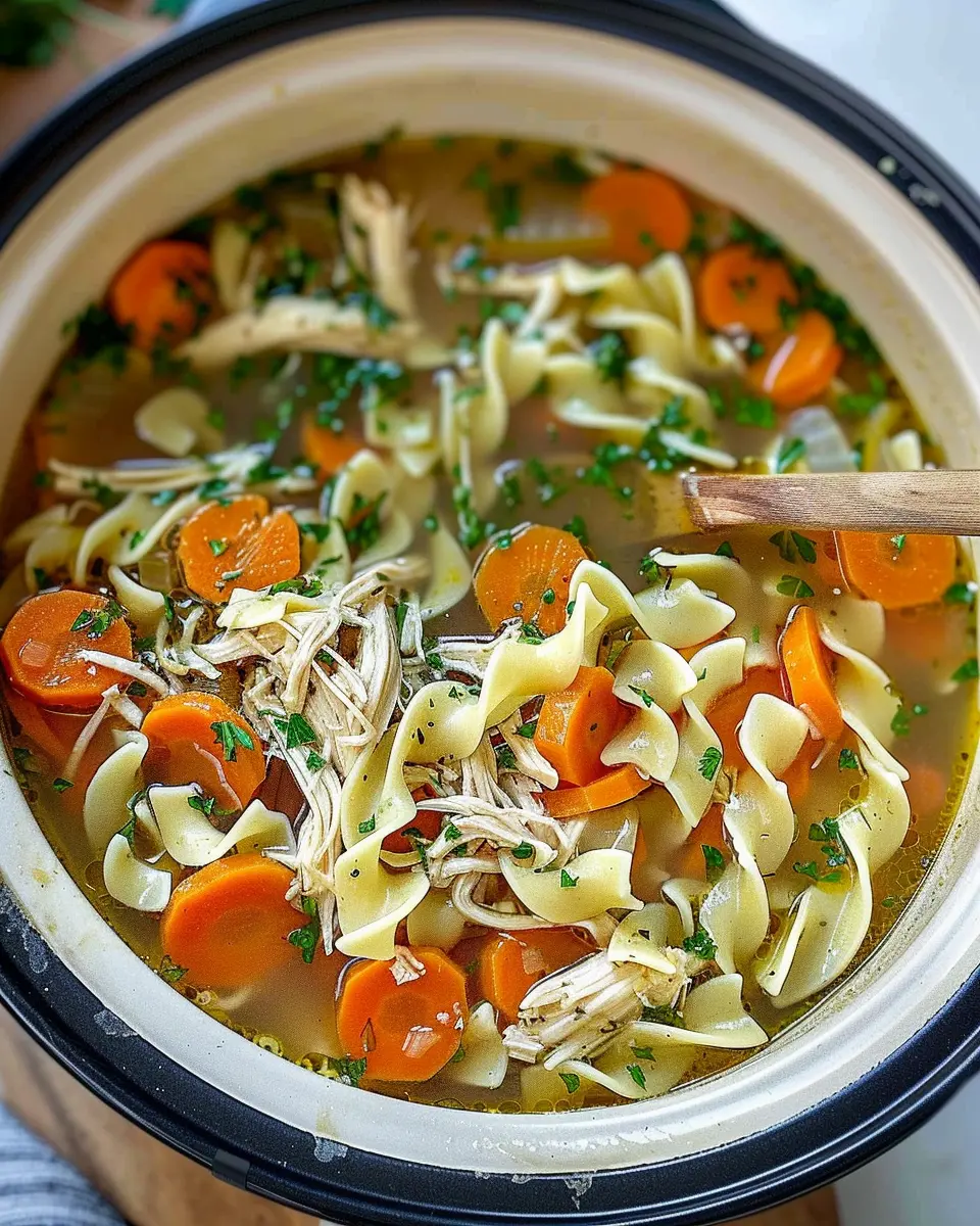 Crockpot Chicken Noodle Soup: The Best Comforting Recipe for Home Chefs
