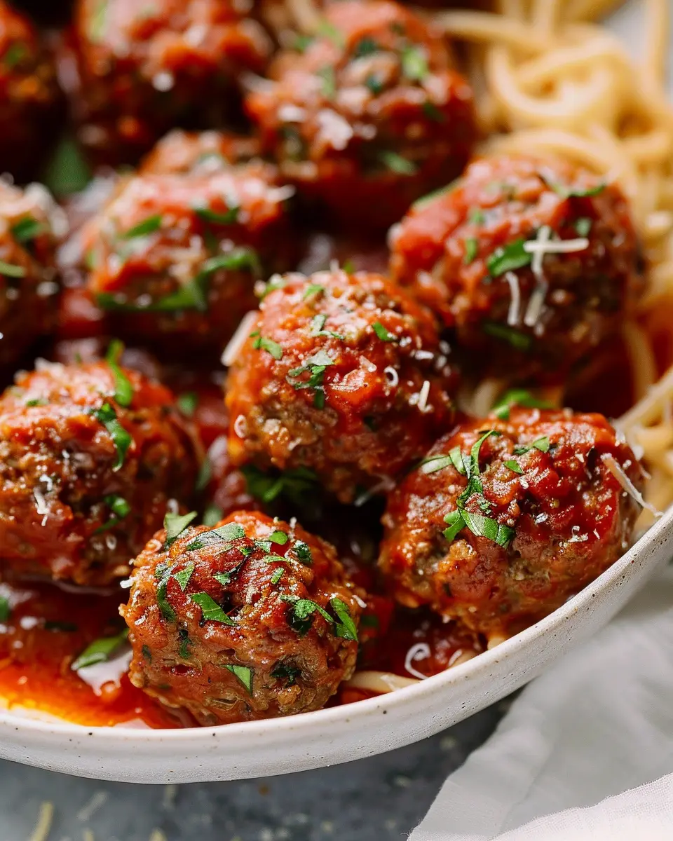 Classic Italian Meatballs Recipe for Juicy Comfort Food Bliss