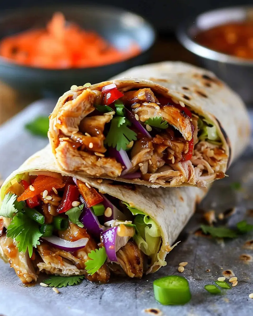 Teriyaki Chicken Wrap Recipe: A Juicy and Easy Family Favorite
