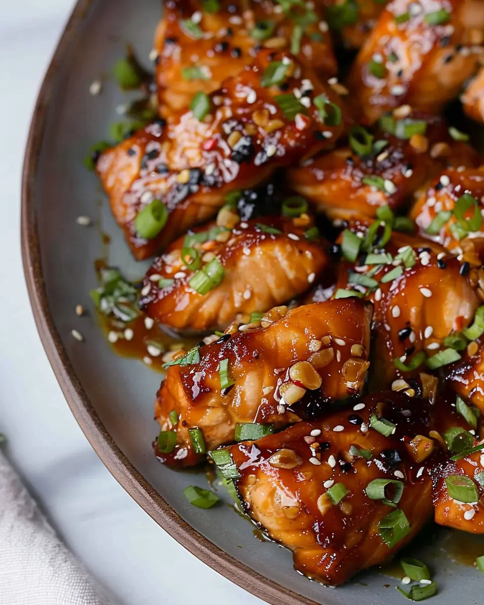 Honey Garlic Salmon