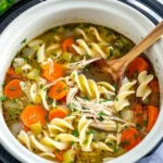Crockpot Chicken Noodle Soup