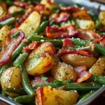 Country Ranch Green Beans ‘and Potatoes with Bacon