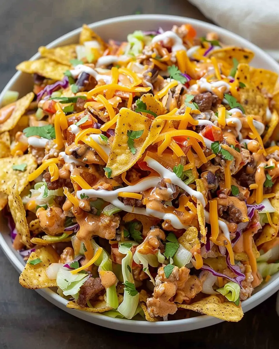 Frito Cowboy Cabbage: Easy Turkey Bacon &amp; Chicken Ham Delight