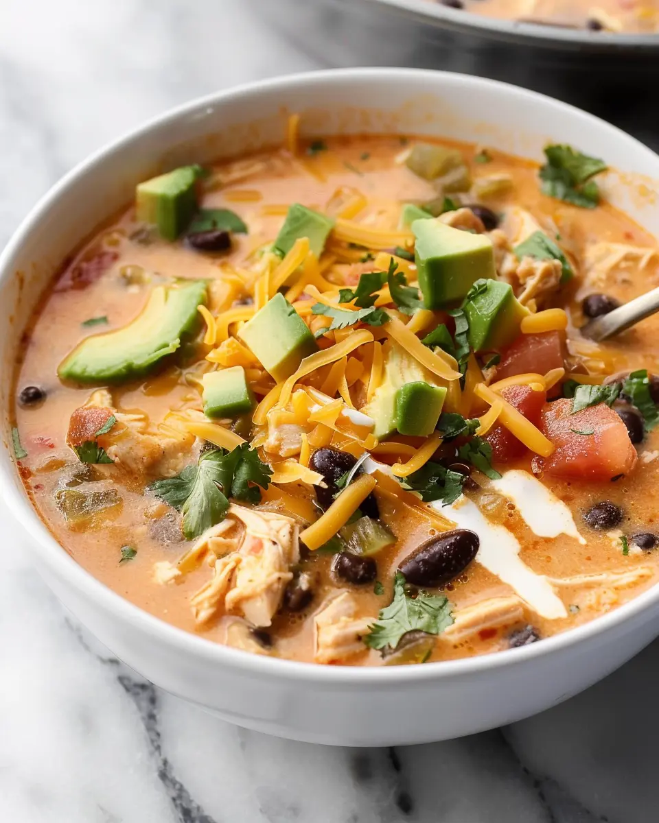 Easy Chicken Taco Soup