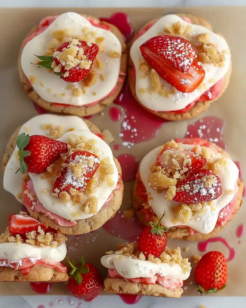 Strawberry Crunch Shortcake Cookies: The Best Indulgent Treats