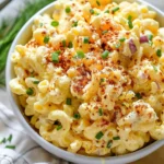 Deviled Egg Macaroni Salad