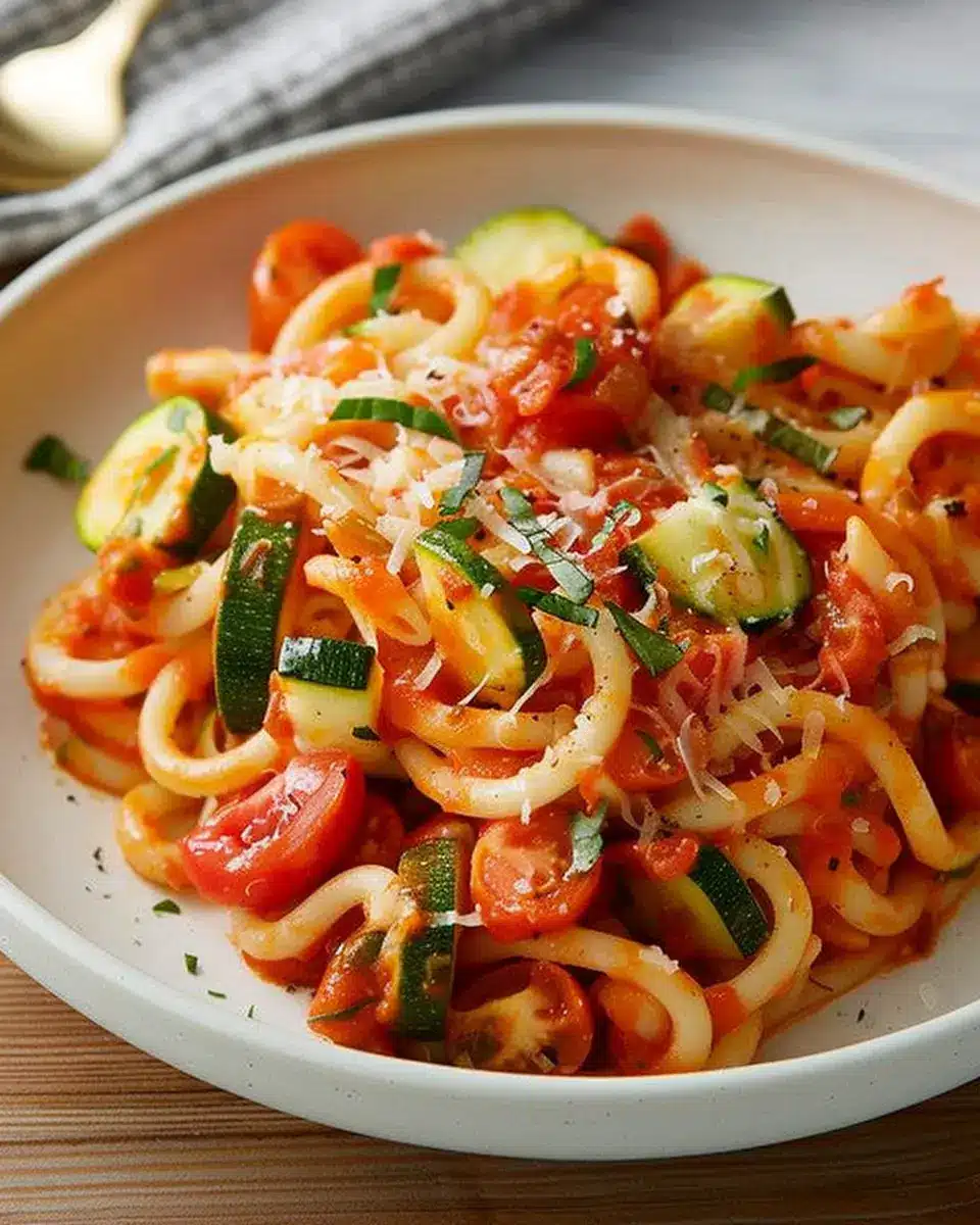 Tomato Zucchini Pasta
