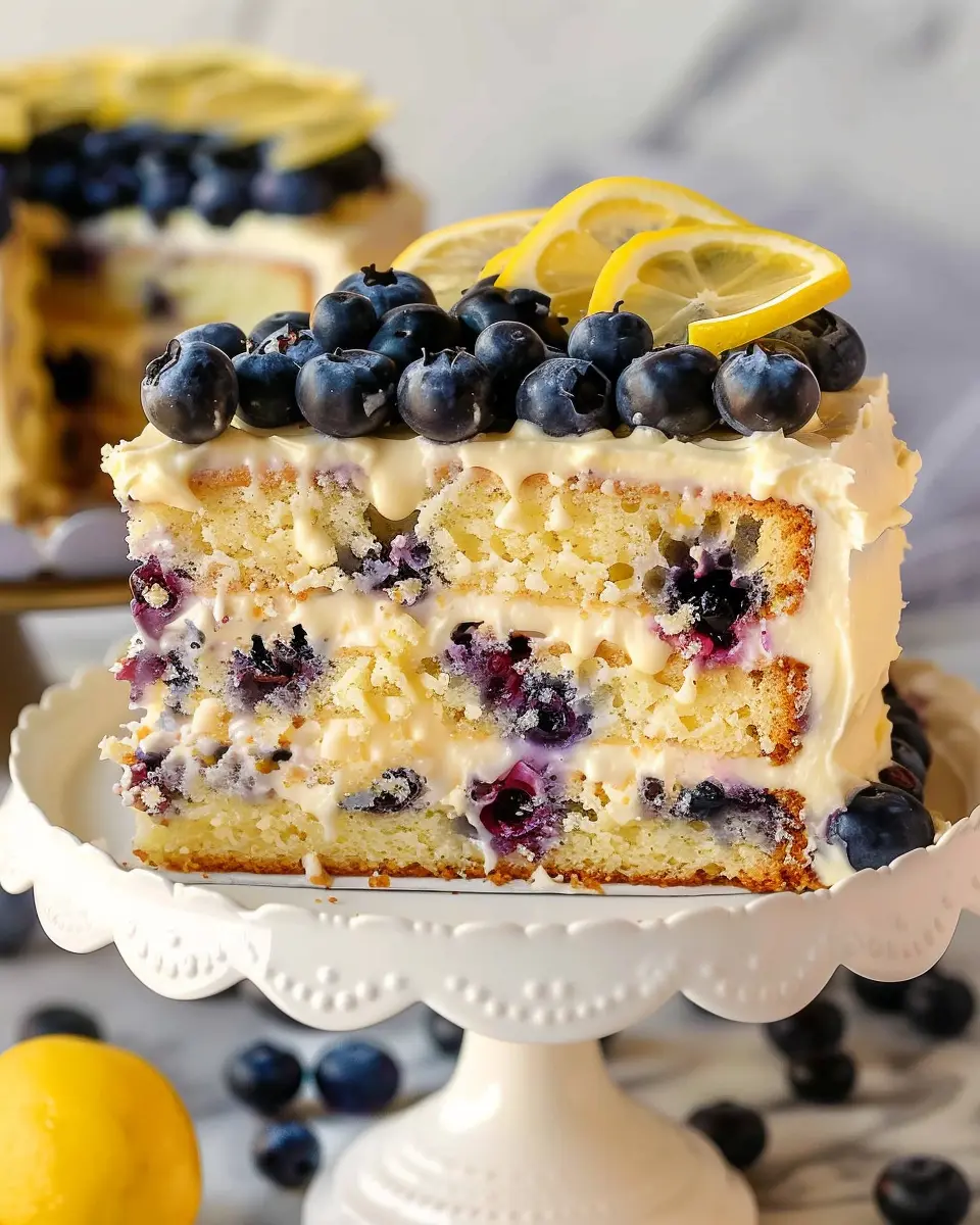 Lemon Blueberry Layer Cake: The Best Recipe for a Bright Treat