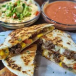 Smash Burger Quesadilla