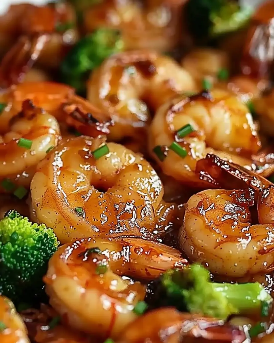 High-Protein Honey Garlic Shrimp