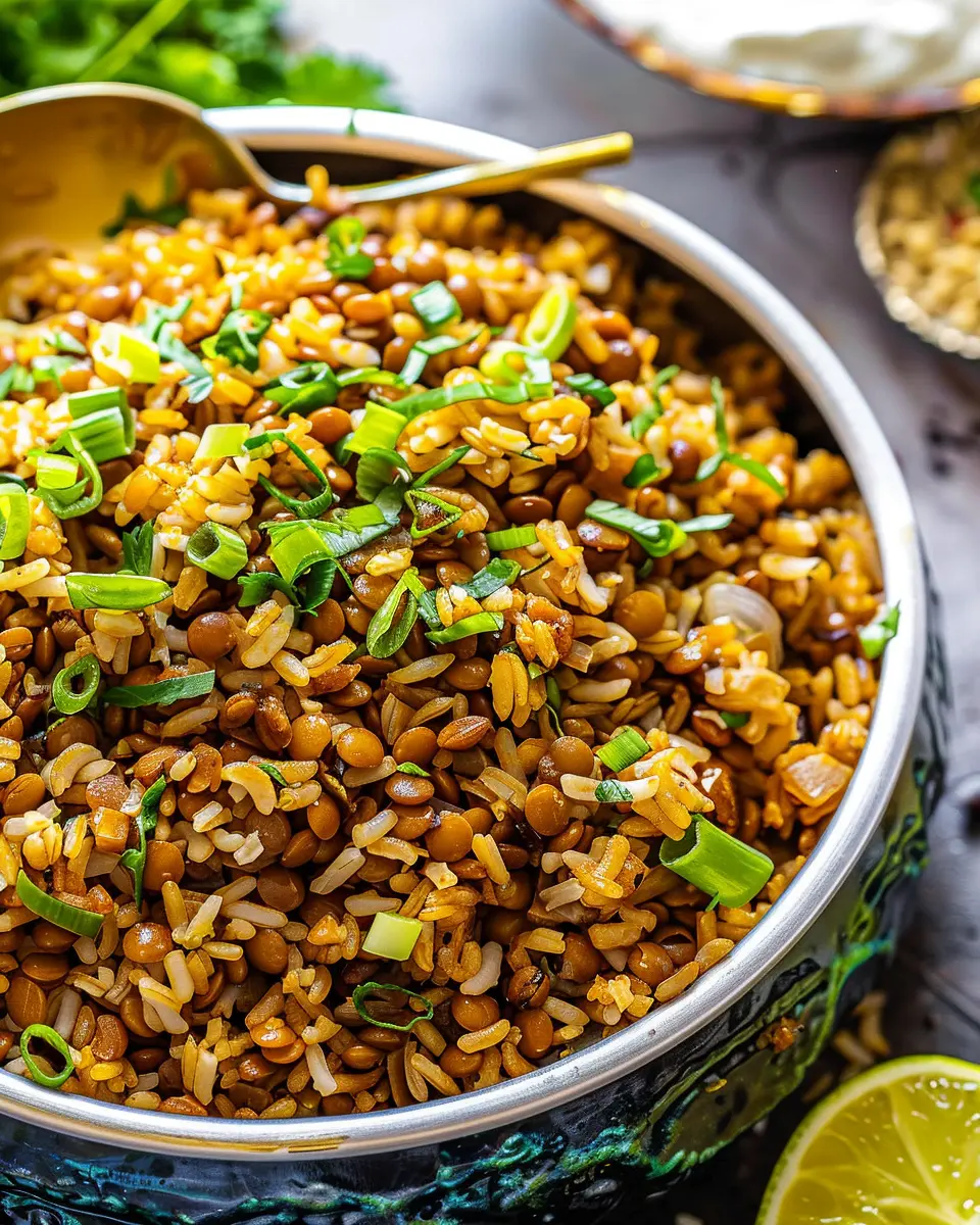Mujadara Lentils and Rice: The Best Comfort Food You’ll Love