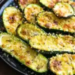 Roasted Zucchini with Parmesan