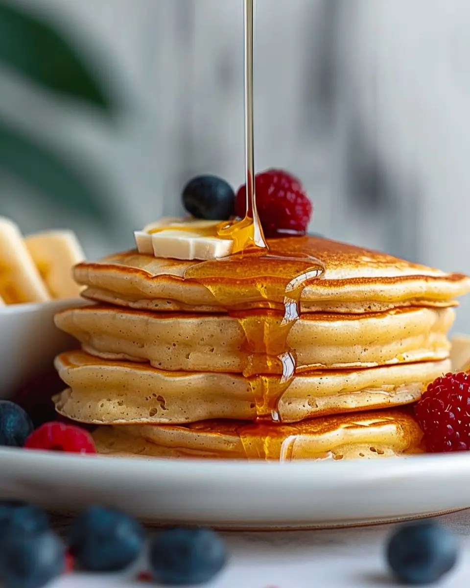 Homemade Pancakes: The Best Recipe with Turkey Bacon and Chicken Ham