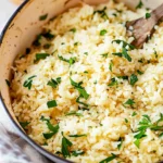 Garlic Butter Parmesan Rice