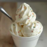 Ninja Creami Vanilla Soft Serve (with Low Fat Milk)
