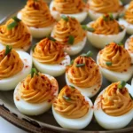 Pumpkin Deviled Eggs
