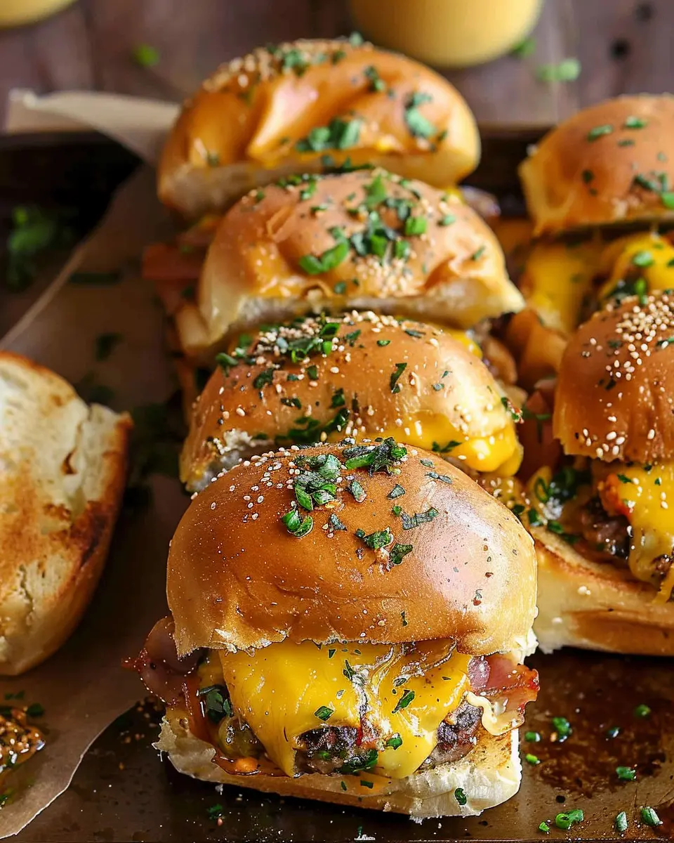 Cowboy Breakfast Sliders: Easy Turkey Bacon and Chicken Ham Delights