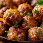 Classic Paula Deen Beef Sausage Balls