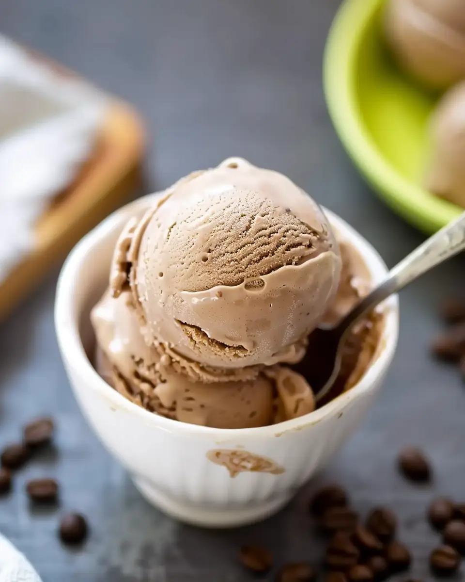 Bold and Bracing Coffee Ice Cream: An Indulgent Treat at Home