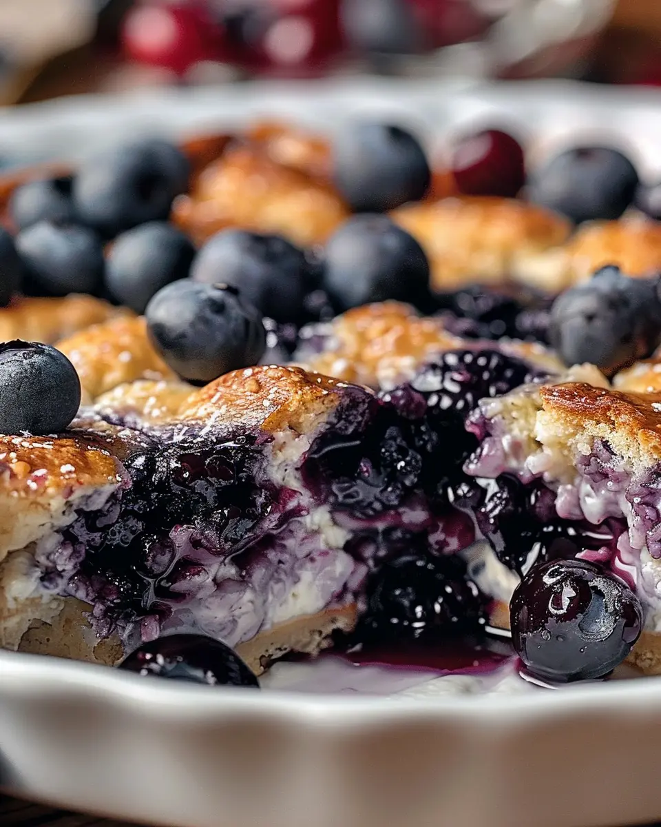 Blueberry Cottage Cheese Breakfast Bake: Easy High-Protein Delight