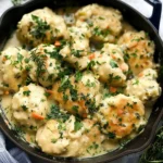 Springtime Chicken & Dumplings with Hella Fresh Herbs