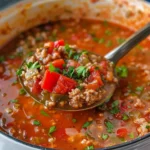Cozy Stuffed Pepper Soup