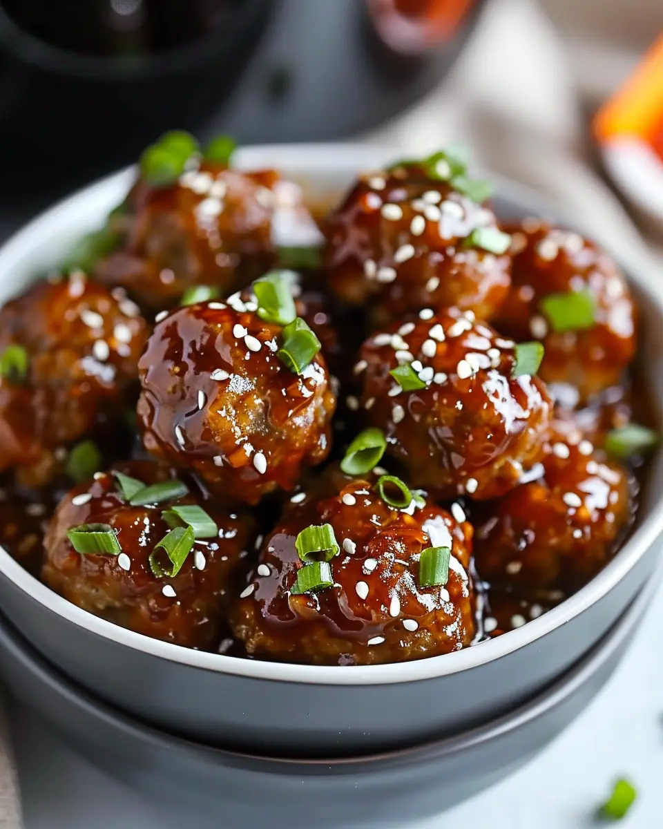 Asian Meatballs Crockpot Recipe
