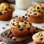 Bakery-Style Chocolate Chip Muffins