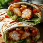 Sweet Chili Chicken Wraps