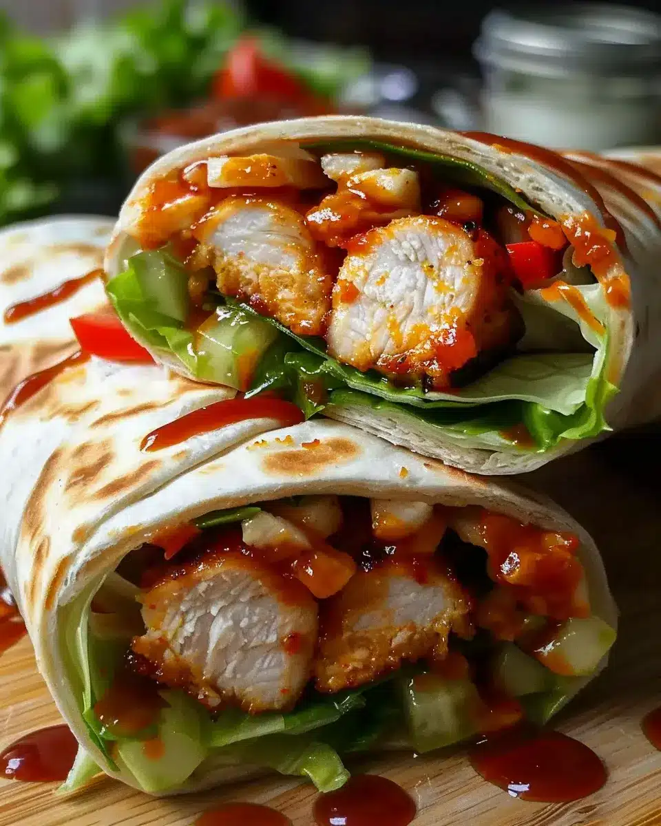 Sweet Chili Chicken Wraps: Easy, Flavorful Meal for Any Day