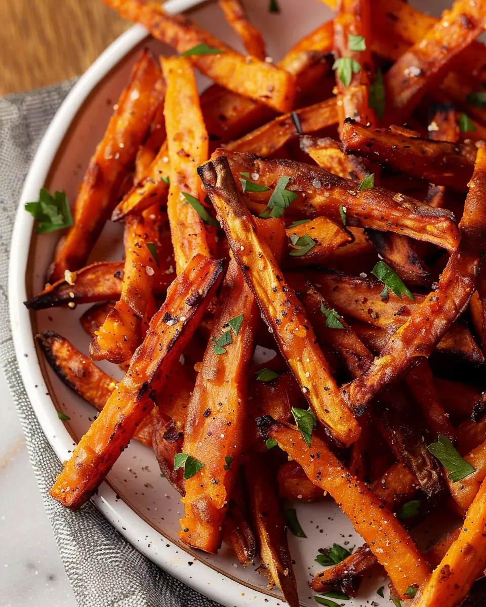 Crispy Oven Baked Sweet Potato Fries: Easy and Delicious Treat