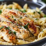 Garlic Parmesan Chicken Pasta